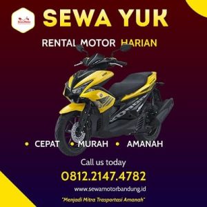 Sewa Motor Harian Di Bandung