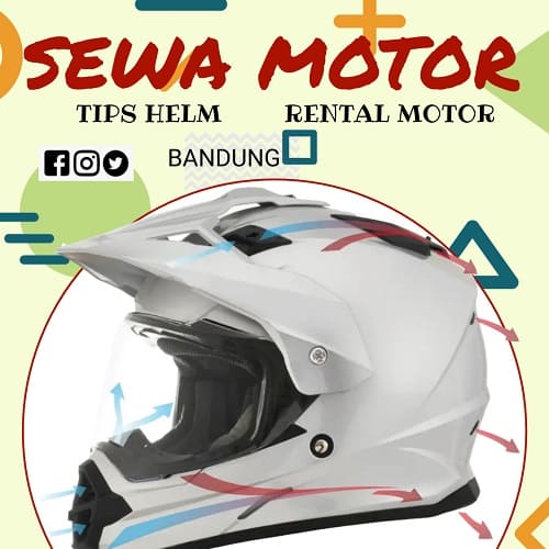 Tips Memilih Helm Ketika Sewa Motor